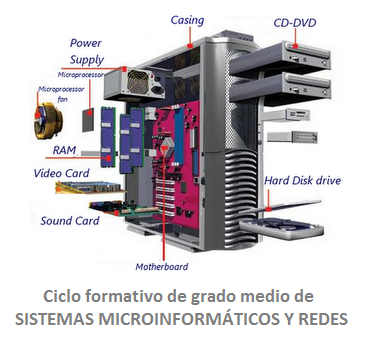 Ciclo formativo de grado medio de Sistemas Microinformáticos y Redes